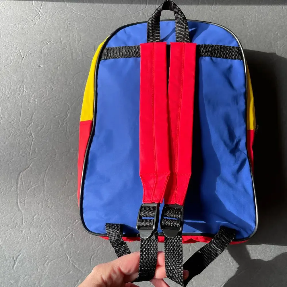 Vintage Dr. Seuss And His Friends Backpack Kid Child 1997